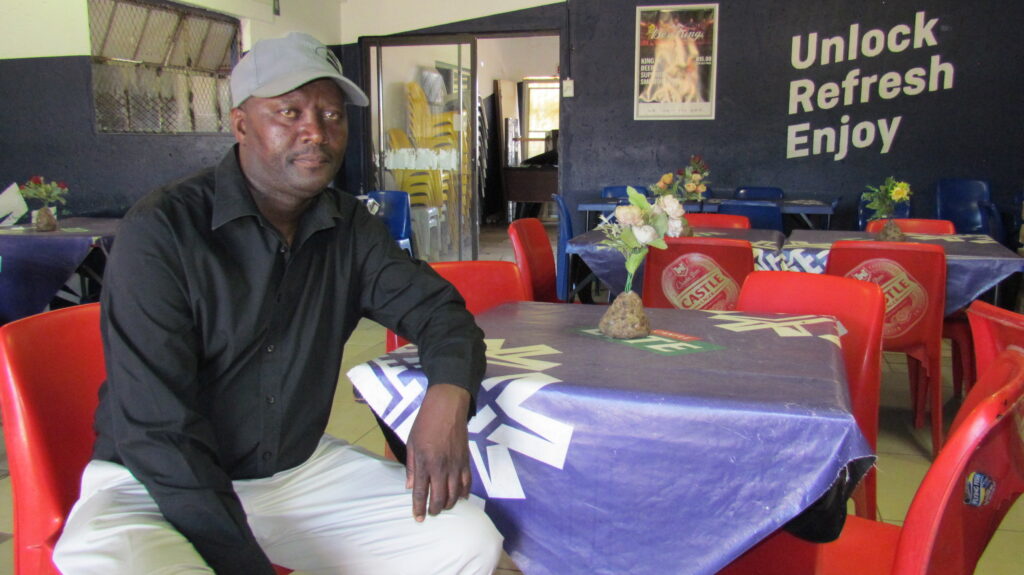 Amos Sfiso Masango known as Amza from Nellmapius in Tshwane who owns Amza place (tavern)