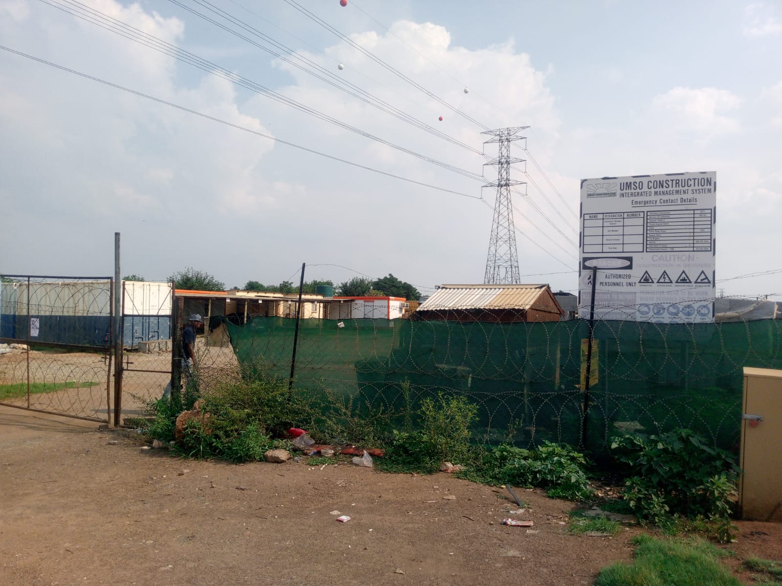 The K69 projects in Solomon Mahlangu halted by workers and sub-contractors. in Mamelodi East, Tshwane