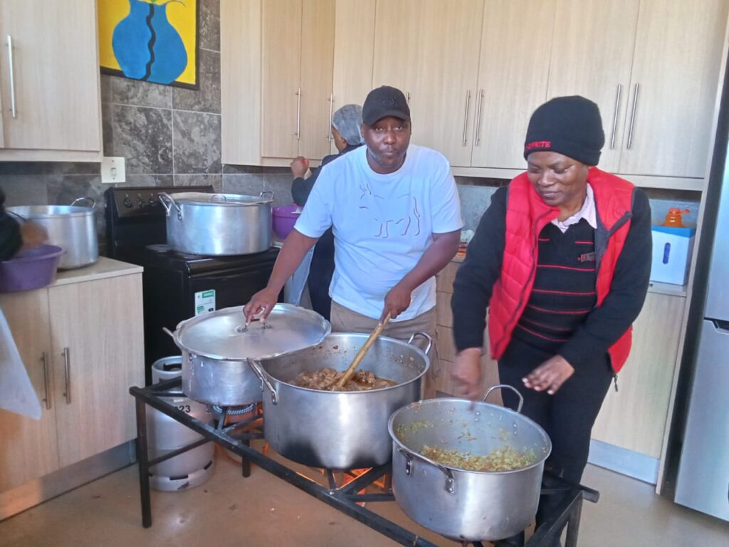 #notinmyname cooked for people living with disabilities in Mamelodi west