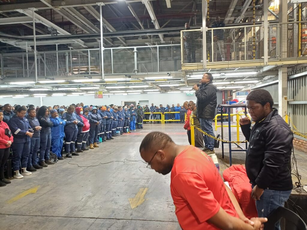 Ford company workers at Silverton, Tshwane 