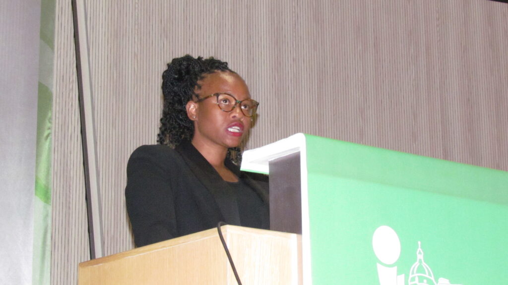 City of Tshwane Mayor Dr Nashipi Moya 