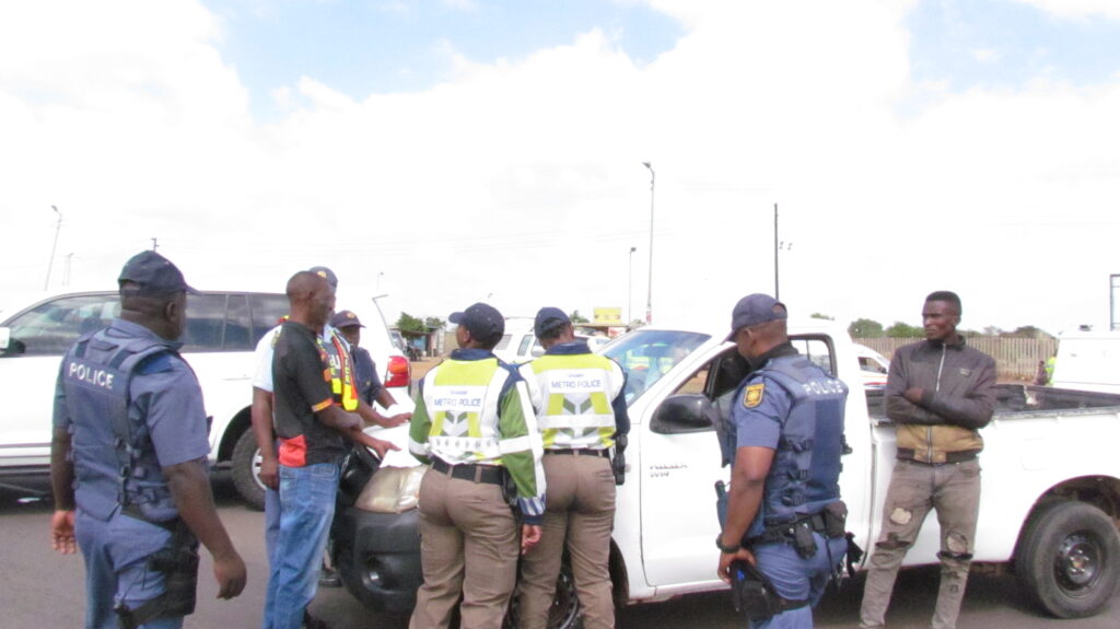 Law enforcement busy at Operation Shanela in Mamelodi 