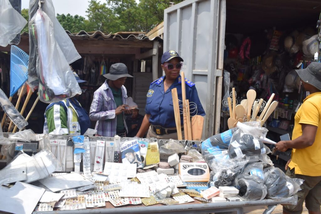 TMPD officials making inspections for illegal goods