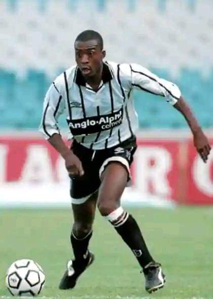 Edward "Ma-Gents" Motale during his playing days for Orlando Pirates