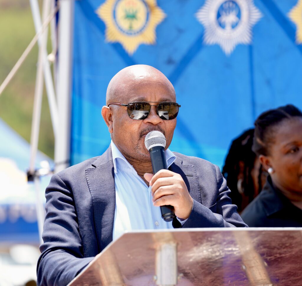 Minister of police Senzo Mchunu