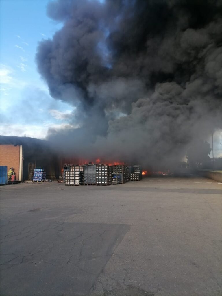 The City of Tshwane's Emergency Services Department responded to a building fire that broke out at the Phelindaba Brewery near Atteridgeville, in Pretoria West