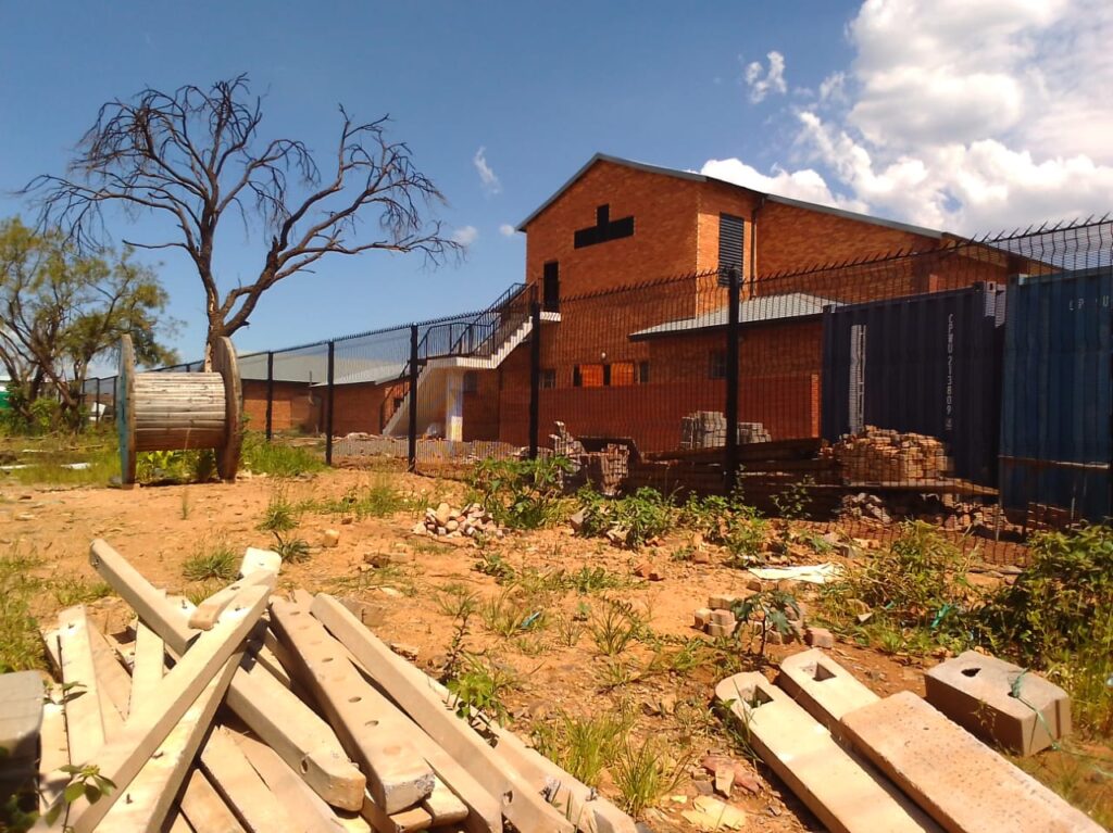 Construction still underway at Ribane Laka Secondary School in Mamelodi East after five years