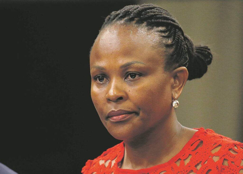 Busisiwe Mkhwebane happy at MKP