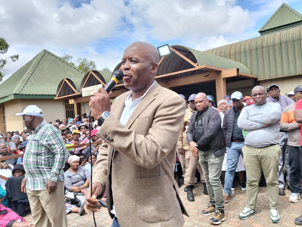 City of Tshwane deputy mayor and MMC for finance Eugene Modise photo by Dimakatso Modipa 