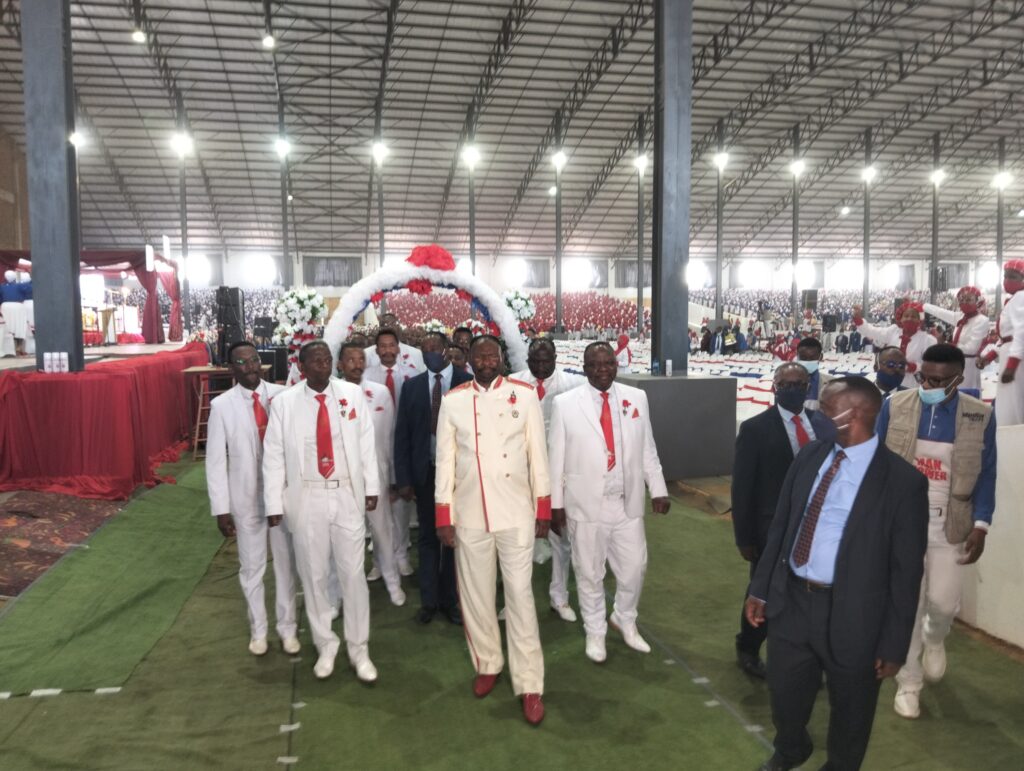 The IPHC under the spiritual leadership of Tau photo by Dimakatso Modipa 