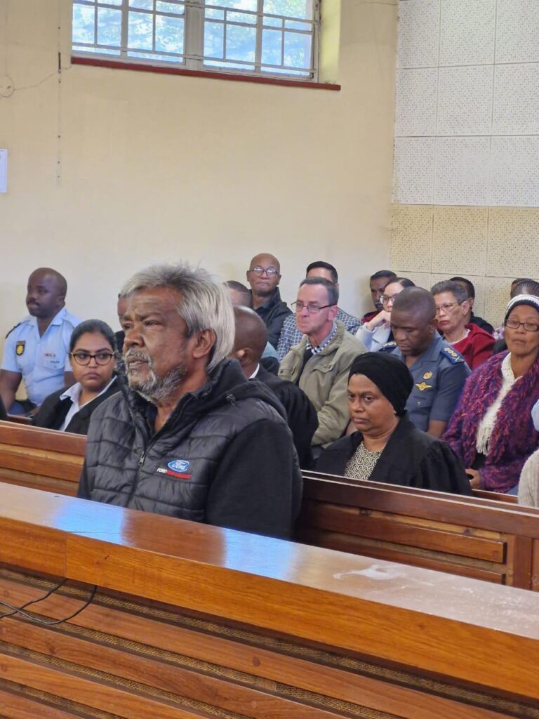 The Newcastle Magistrates’ Court has sentenced former SAPS Captain Roshanlal Banawo (63) to 10 years imprisonment for conspiring to murder SAPS uMzinyathi District Commissioner Major-General Francis Slambert photo supplied 