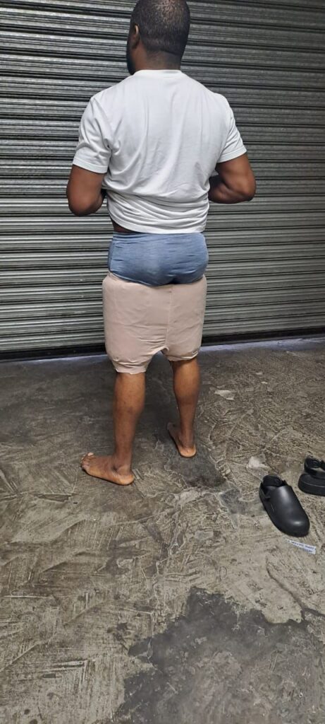 Brazilian nation arrested with cocaine found wrapped around his legs
