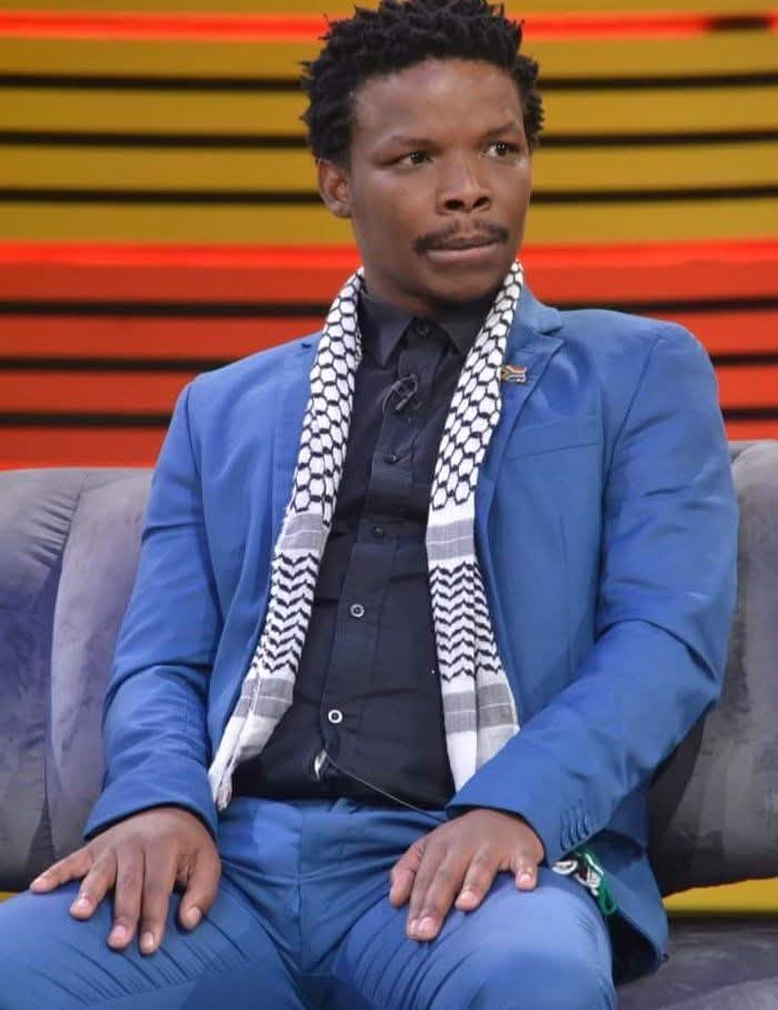 Mayibuye Melisizwe Mandela, officially opened a criminal case at Jeppe Police Station in Johannesburg against 49 white Afrikaners who have falsely claimed asylum in the United States based on fabricated allegations of a so-called "white genocide" in South Africa photo supplied 