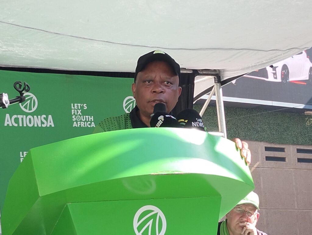 ActionSA leader Herman Mashaba photo by Dimakatso Modipa 