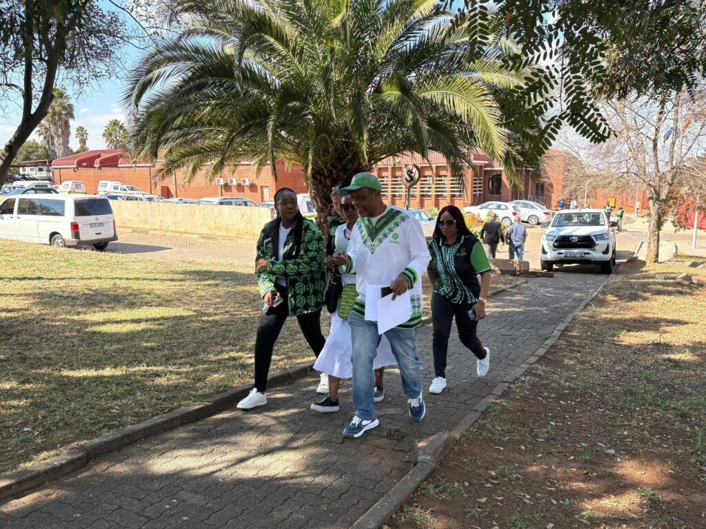 Members of ActionSA in Centurion Tshwane