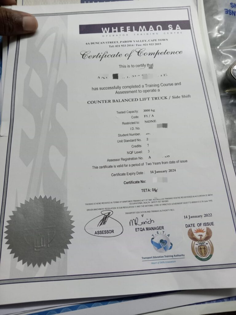 Police seized several fraudulent documents, certificates, and electronic equipment during two separate operations photo supplied