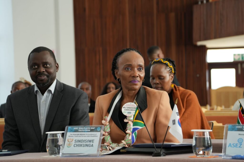 Minister of Women Youth and People with Disabilities Sindisiwe Chikunga