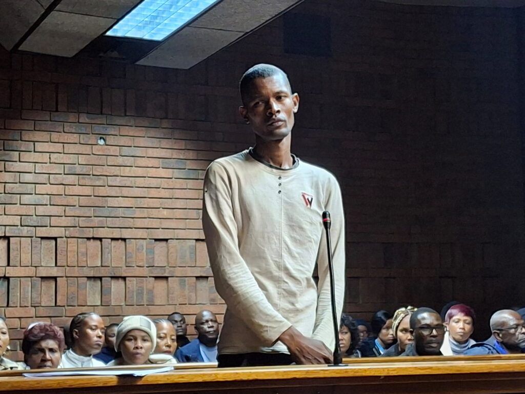 Helder Isidro (36) from Eersterust abandoned his bail application at the Pretoria Magistrates Court photo supplied 