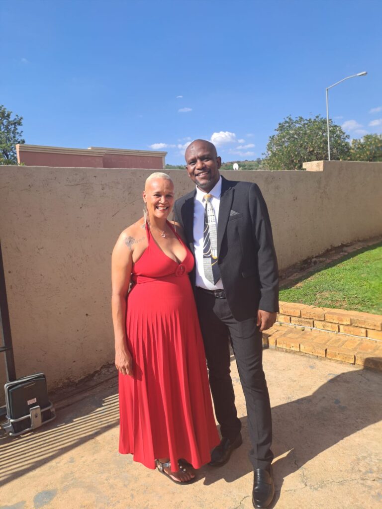 Dynamic Life Changers Foundation Secretary and Iolanty Meintjies and Chairperson and founder Bashan Jacobs photo supplied 