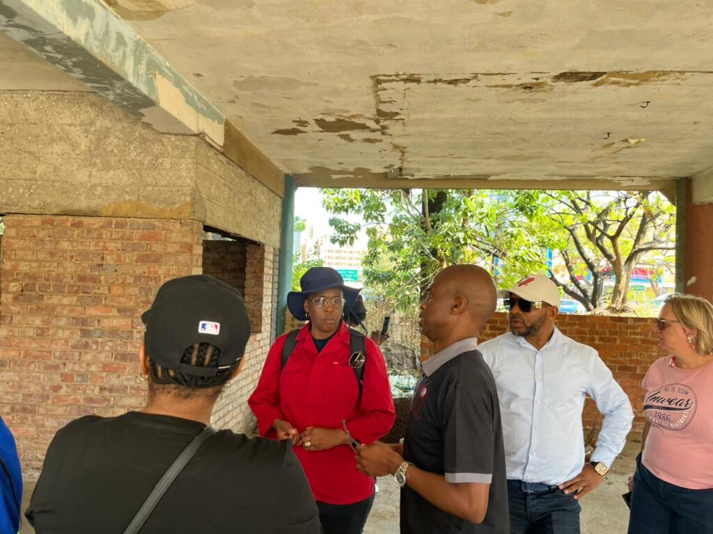 Cllr Rebecca Monchusi, recently undertook an inspection in loco at Caledonian and Refilwe Stadiums photo supplied 