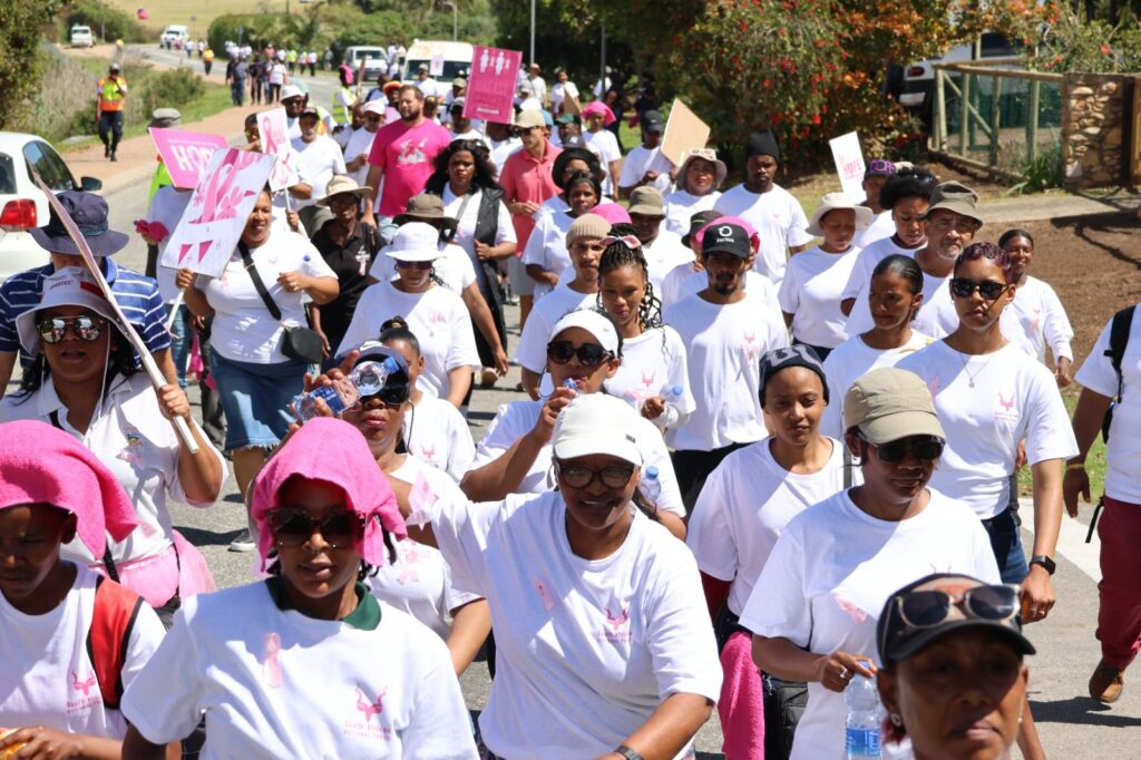 SANParks hosted cancer awareness walk photo supplied 