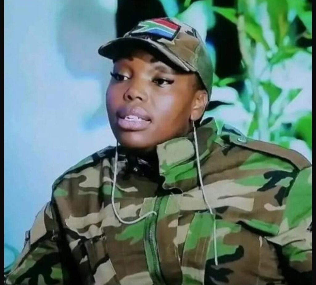 Operation Dudula President Zandile Zee Dabula