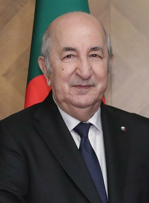 Abdelmadjid Tebboune Algeria president photo supplied