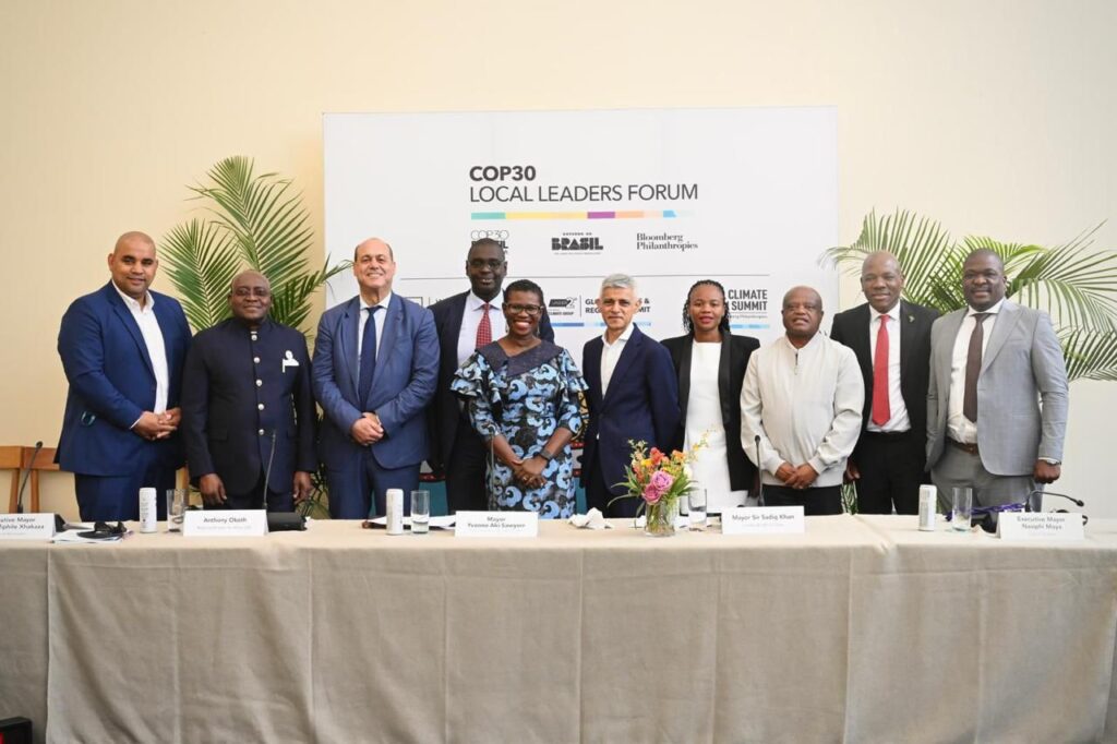 The C40 World Mayors Summit and the COP30 Local Leaders Forum in Brazil photo supplied 