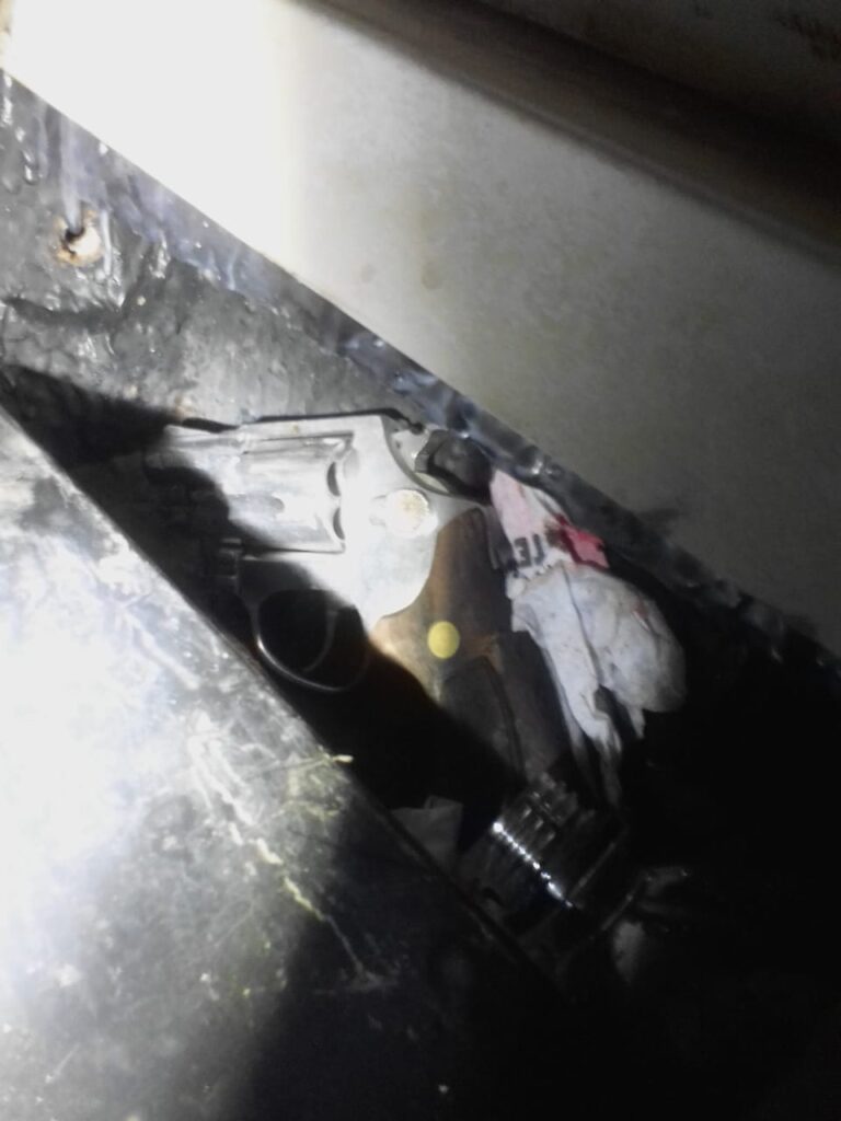 The firearm recovered by Sinoville SAPS 