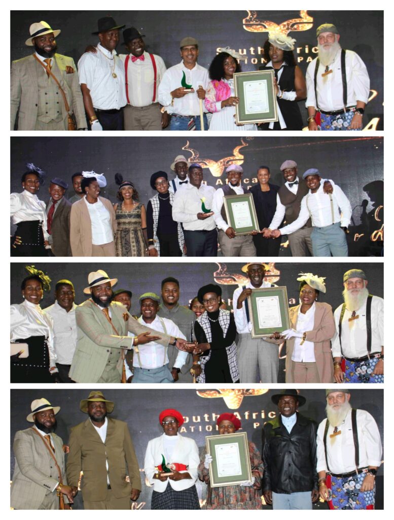 Some of the employees of KNP honoured with awards photo supplied 