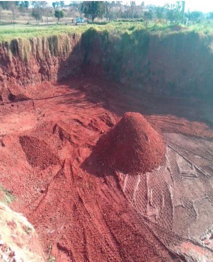 The Laudium sinkhole fixed by city of Tshwane photo supplied 