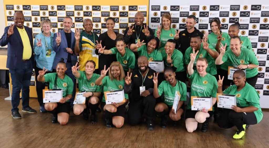 The graduates, offender  holding their qualifications 