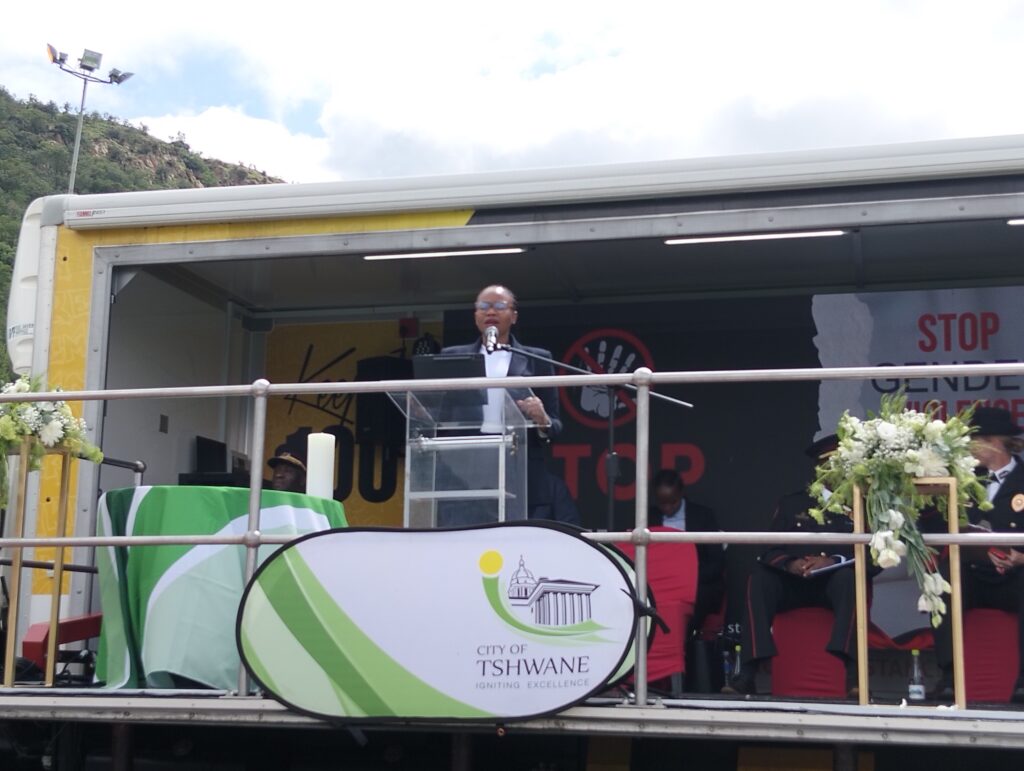 City of Tshwane executive mayor Dr Nasiphi Moya photo by Dimakatso Modipa 