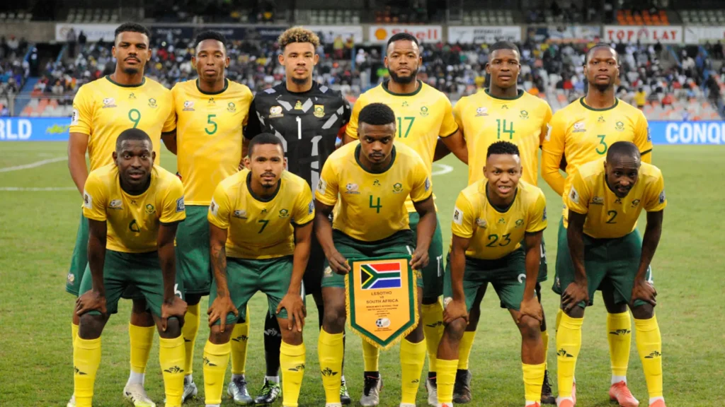 Bafana Bafana squad that represent South Africa at the AFCON in Morocco photo supplied