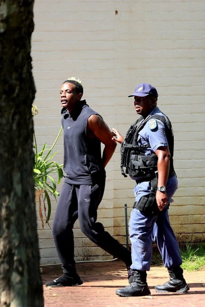 Chatunga Mugabe, the son of the late Zimbabwean President Robert Mugabe was arrested earlier this morning at Hyde Park, Johannesburg on a charge of attempted murder photo supplied 