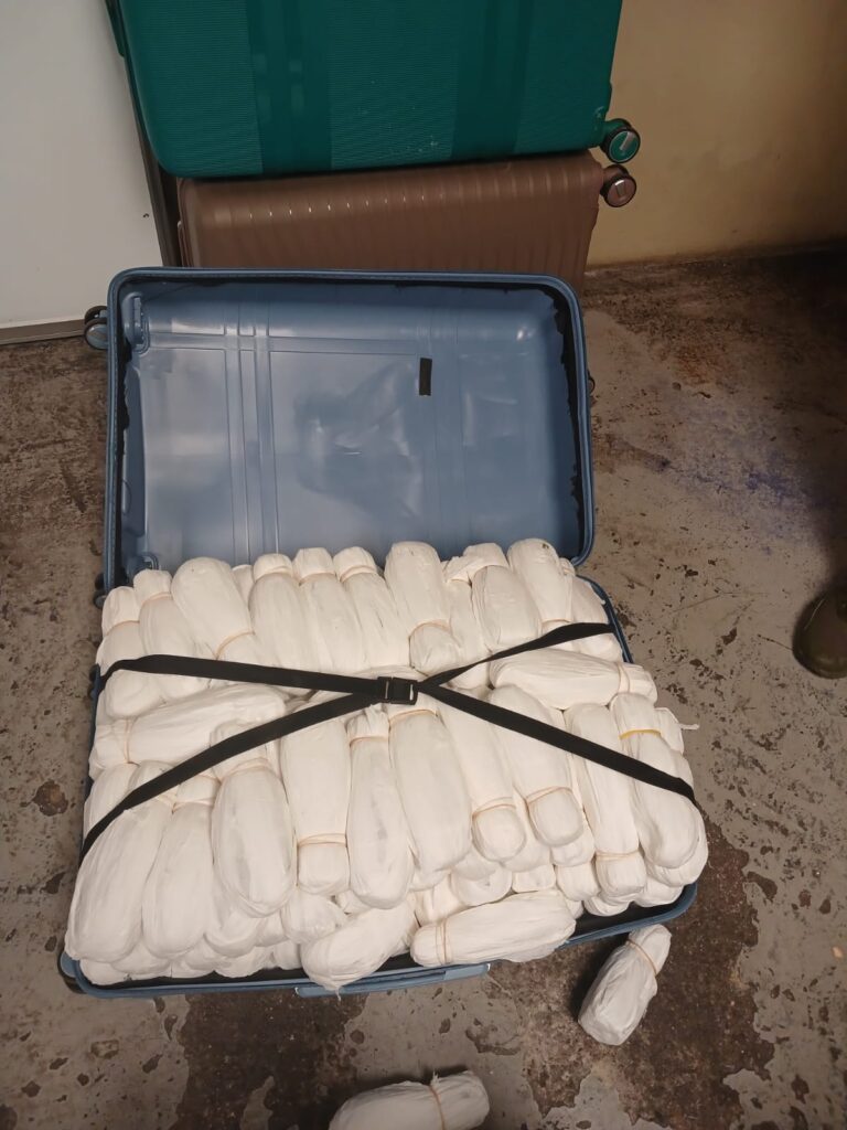 Netherlands national arrested at OR Tambo International Airport with 60kg of Khat photos supplied 