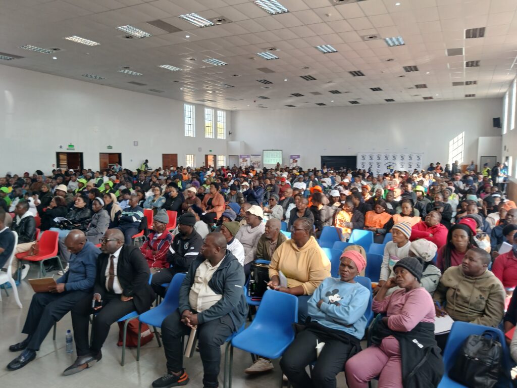Community members at large in Mamelodi east, Tshwane photos by Dimakatso Modipa 