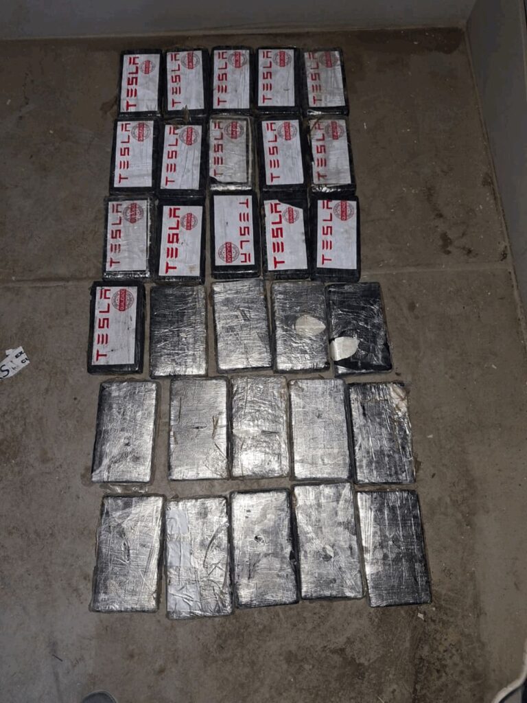 30 bricks of cocaine seizure at the the Port of Durban photo supplied 