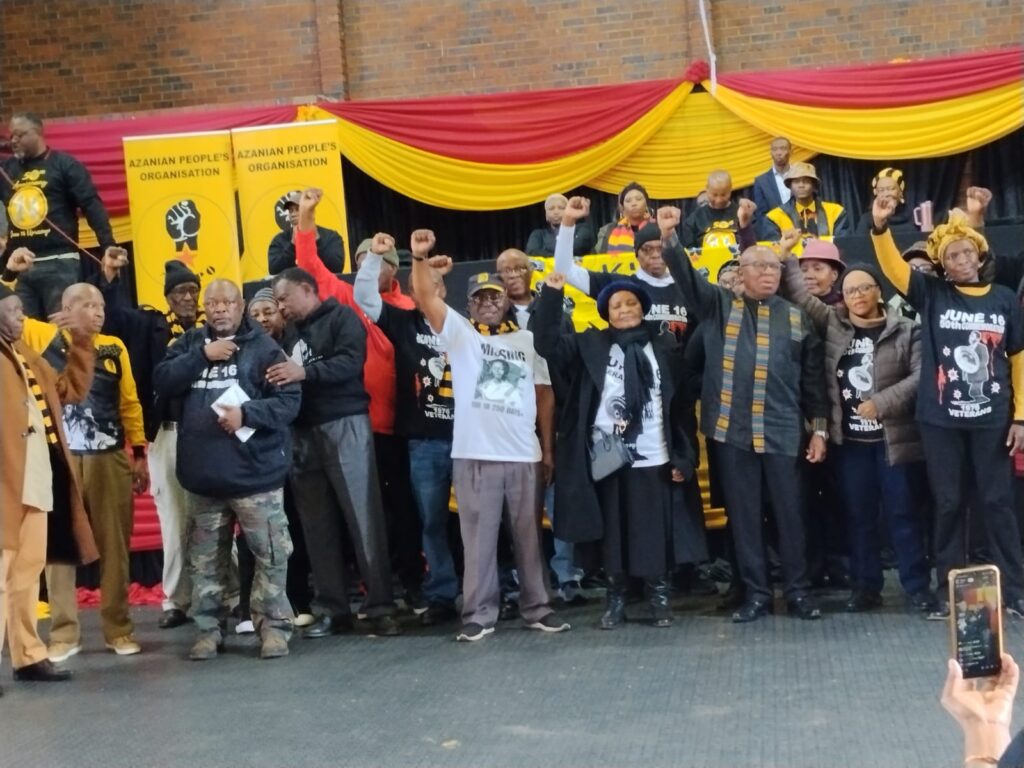 AZAPO members commemorate June 16 in Soweto 
