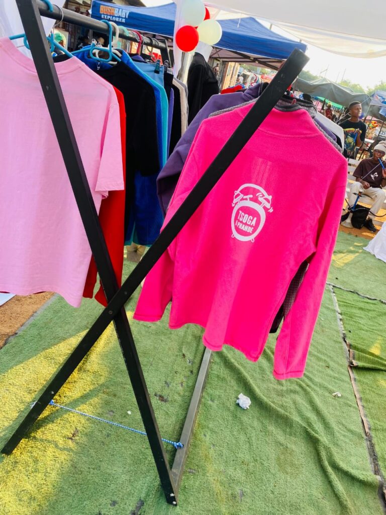 Creations glowing at Double D Sunday Market