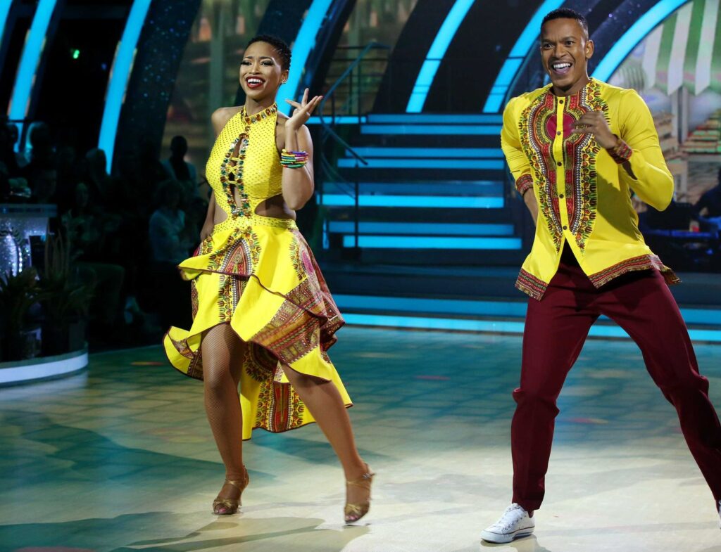 Tebogo Mashilo and partner dazzle in colour, leaving everyone wanting more.