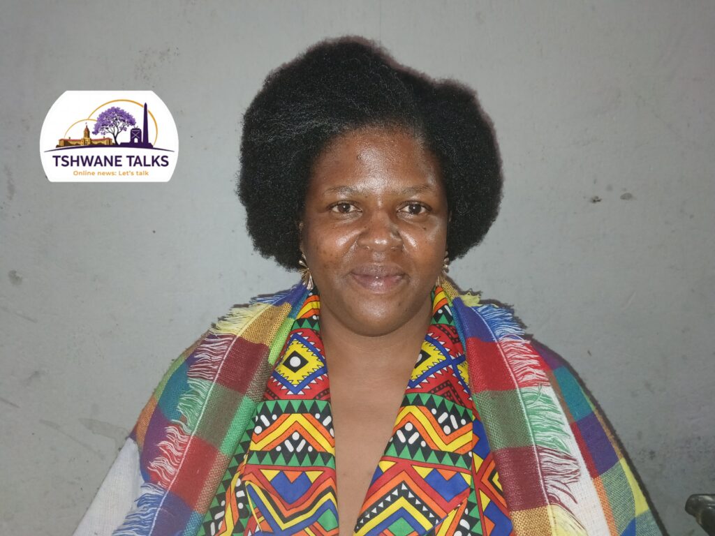 President of Region 7 New Generation Party Busisiwe  Mahlangu photo by Dimakatso Modipa 