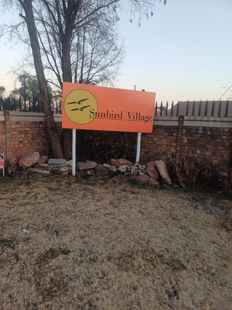Sunbird Village housing estate in Elspark, Germiston