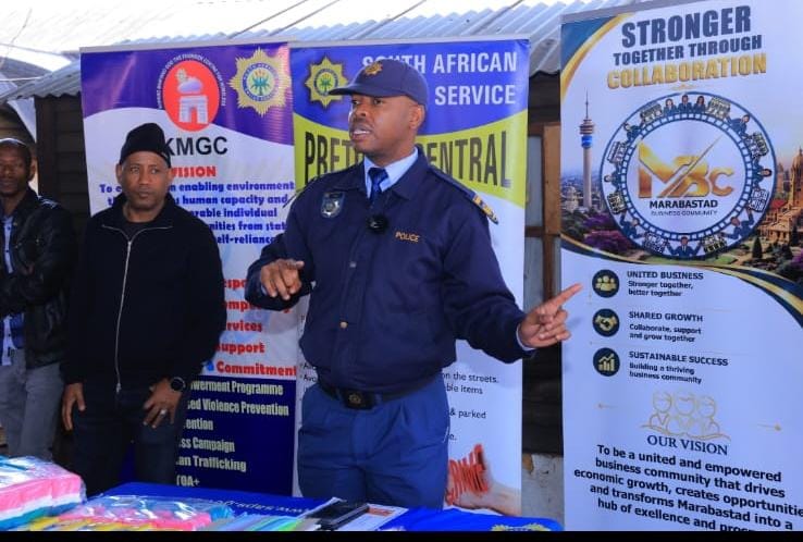 Pretoria Central SAPS together with different stakeholders giving back to the community photos supplied 