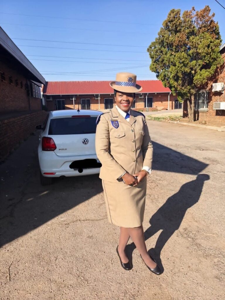 Constable Makole Olga Hlokwa from Region 5 in Rayton
