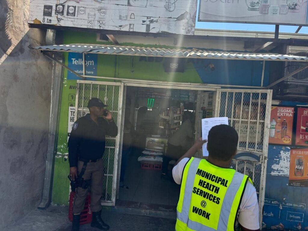 TMPD destroyed illegal structures and shut down business in Mamelodi, Tshwane photos supplied 