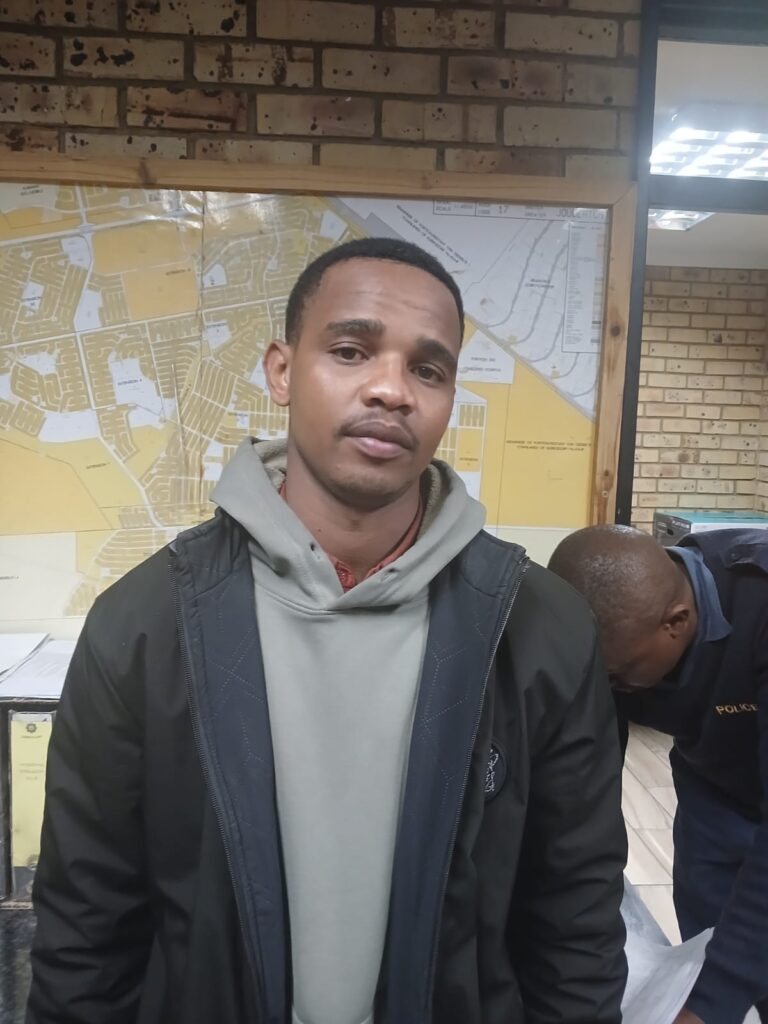 27-year-old Simiso Silomo Phakathi arrested in North West for murder of his girlfriend photo supplied 