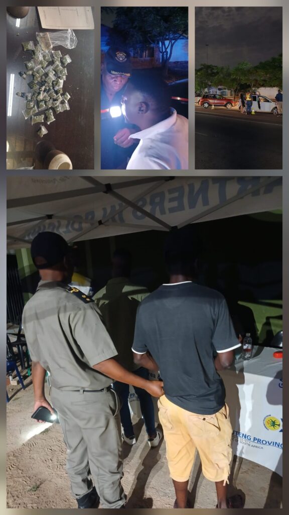 Tshwane law enforcement busy at road block photos supplied 