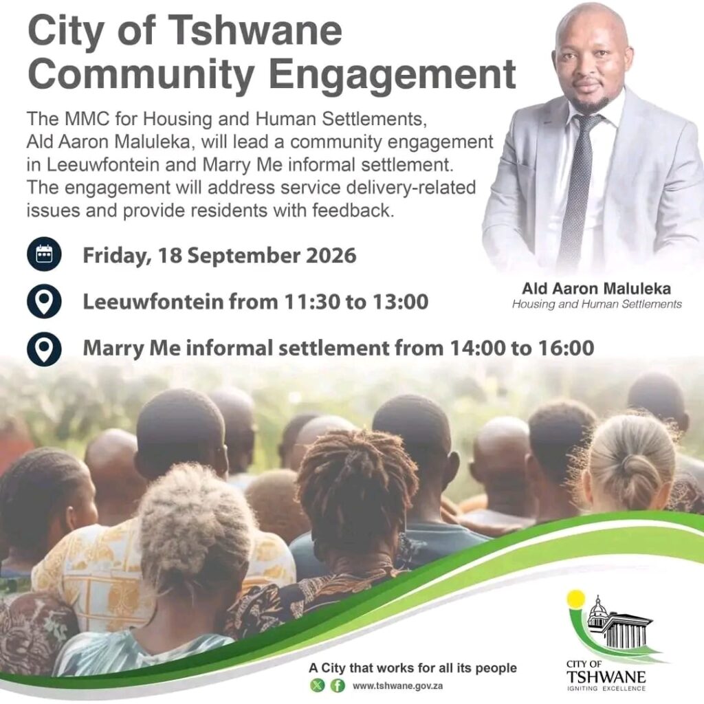 Herein attached is the posters bearing official City of Tshwane logos that the ANC is using to campaign