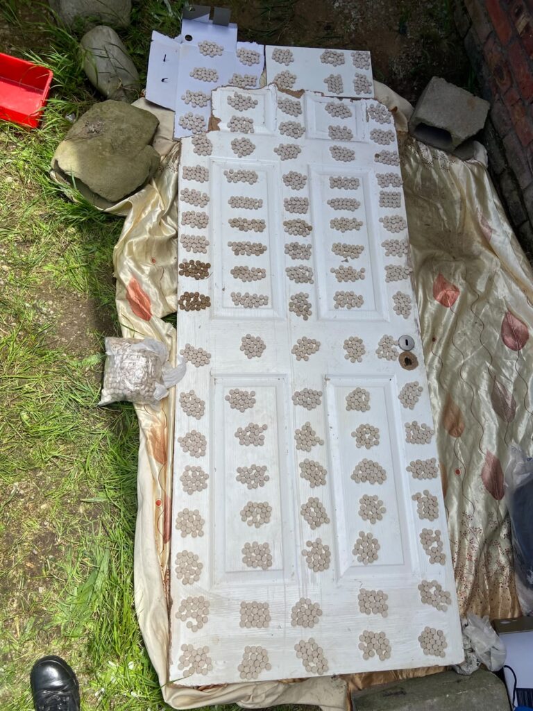 SAPS seized drugs with an estimated street value of over R9.7 million at Gqeberha photos supplied 